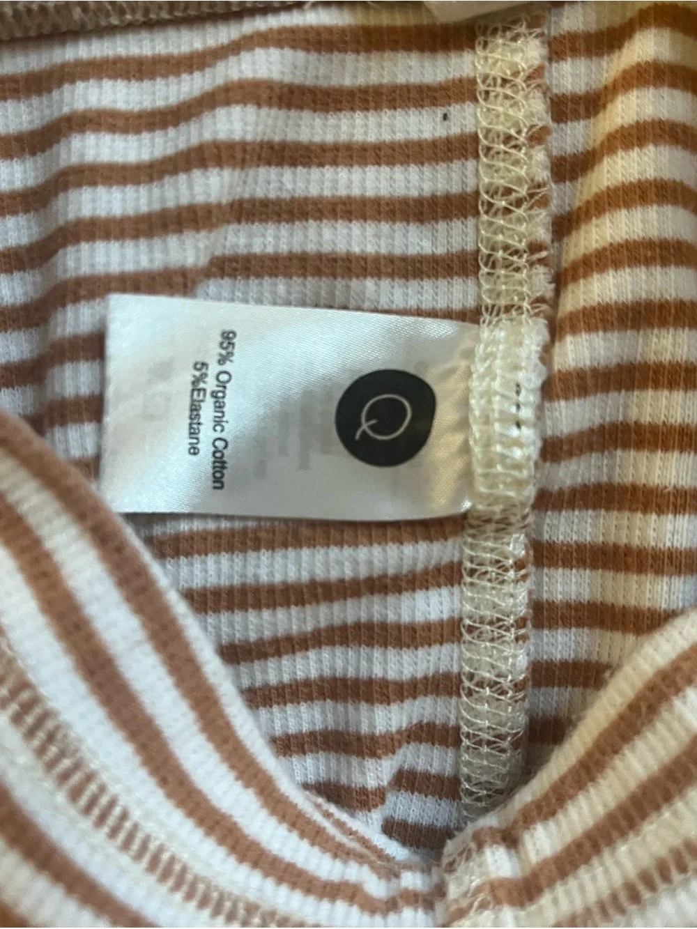 Quincy Mae Organic Cotton Two-Piece Pajamas - size 12-18m